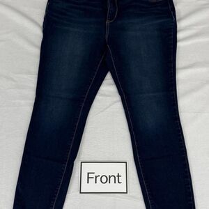 Time-and-tru Women's Blue and Navy Jeans